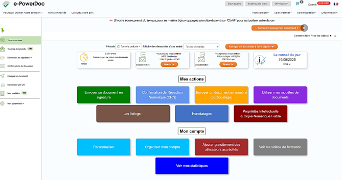 Exemple Back Office